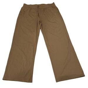 Under Armour Women’s Essential Open Hem Pant Light Brown 2XL NWT